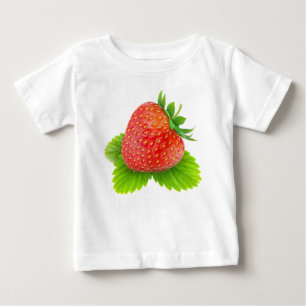 T-shirt Pour Bébé Fraise
