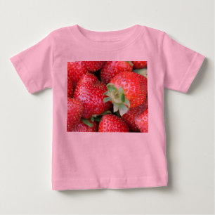 T-shirt Pour Bébé Fraises rouges