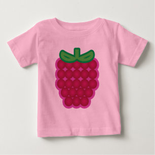 T-shirt Pour Bébé Framboise