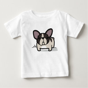 T-shirt Pour Bébé Frenchie pie Brindle