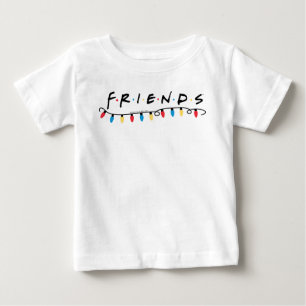 T-shirt Pour Bébé FRIENDS™   Guirlandes de Noël Logo