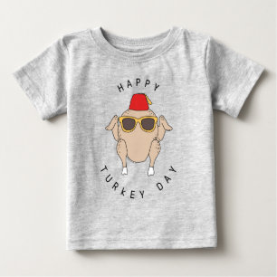T-shirt Pour Bébé FRIENDS™ Joyeuse fête de la dinde