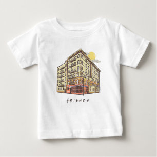 T-shirt Pour Bébé FRIENDS™ L'immeuble de l'appartement de Monica