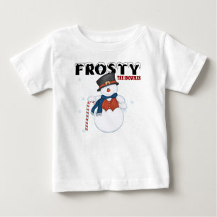 T-shirt Pour Bébé Frosty le bonhomme de neige