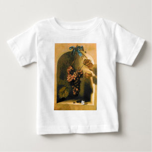 T-shirt Pour Bébé FRUITS DE SAISON -PROSPÉRITÉ jaune vert