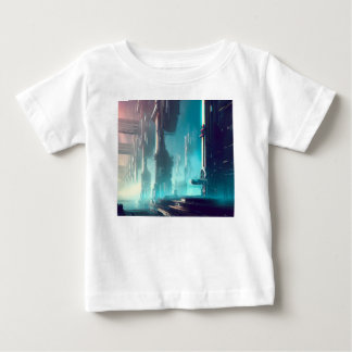 T-shirt Pour Bébé FSF Futuration City 1