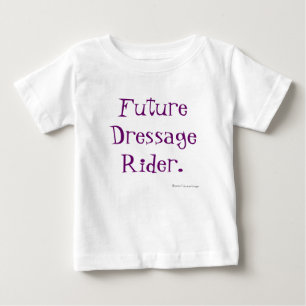 T-shirt Pour Bébé Futur cavalier de dressage