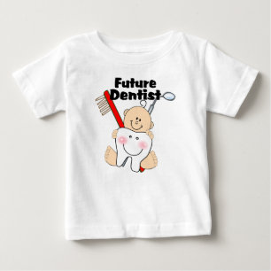 T-shirt Pour Bébé Futur dentiste