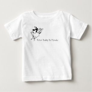 T-shirt Pour Bébé Futur éleveur s'opposant de Taureau