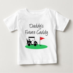 T-shirt Pour Bébé Futur golf du chariot du papa