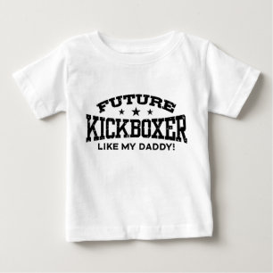 T-shirt Pour Bébé Futur Kickboxer