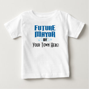 T-shirt Pour Bébé Futur maire du Tee - shirt de Your Town Boy