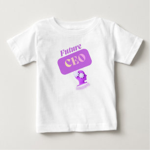 T-shirt Pour Bébé Futur PDG EN CHARGE