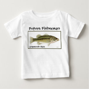 T-shirt Pour Bébé Futur pêcheur