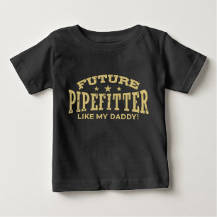 T-shirt Pour Bébé Futur Pipeitter Comme Mon Papa