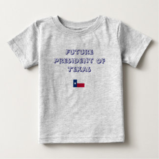 T-shirt Pour Bébé Futur président du Texas
