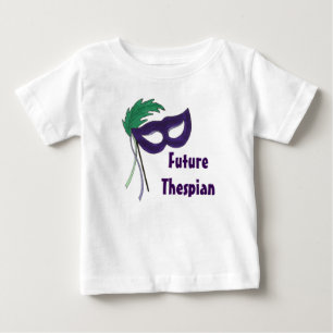 T-shirt Pour Bébé Futur Thespio Purple Drama Masquerade Masque Masqu