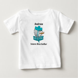 T-shirt Pour Bébé Future Disk Golfeur