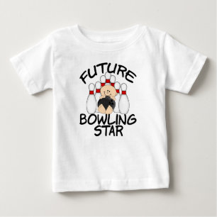 T-shirt Pour Bébé Future étoile de bowling