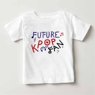 T-shirt Pour Bébé Future fan de KPOP !