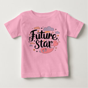 T-shirt Pour Bébé Future Star - Whimsical Baby Bump
