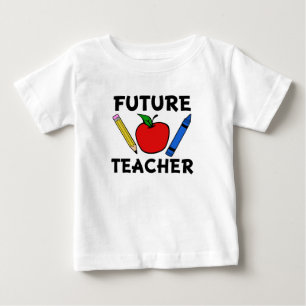 T-shirt Pour Bébé Future Teacher drôle chemise bébé