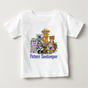 T-shirt Pour Bébé Future Zookeeper