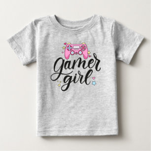 T-shirt Pour Bébé Gamer fille