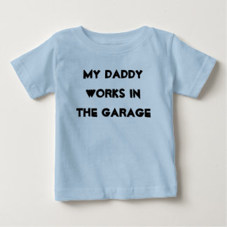 T-shirt Pour Bébé Garage de papa