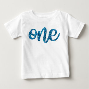 T-shirt Pour Bébé Garçons un premier anniversaire Parties scintillan