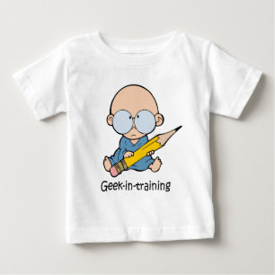 T-shirt Pour Bébé Geek dans la formation