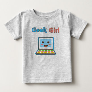 T-shirt Pour Bébé Geek Girl