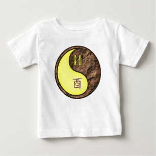 T-shirt Pour Bébé Gémeaux & Coq de Terre