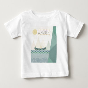 T-shirt Pour Bébé Geo extérieur III errent