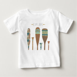 T-shirt Pour Bébé Geo extérieur VII les explorent