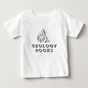 T-shirt Pour Bébé géologie rocks