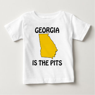 T-shirt Pour Bébé Géorgie - Est Les Noyaux