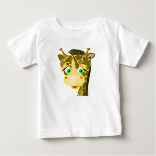 T-shirt Pour Bébé Giraffe Bébé mignonne -