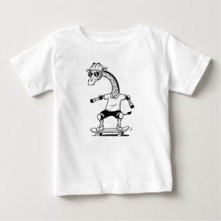 T-shirt Pour Bébé Giraffe de skater