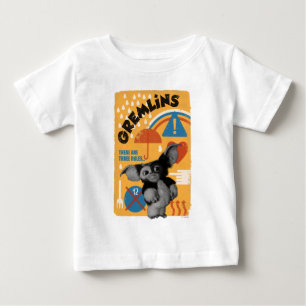 T-shirt Pour Bébé Gizmo   Il Y A Trois Règles
