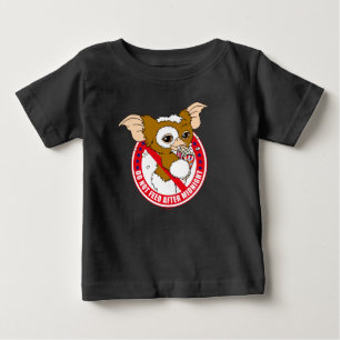 T-shirt Pour Bébé Gizmo   Ne Pas Se Nourrir Après Minuit