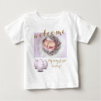 Gold First Easter Eggs Bienvenue Photo Baby Annonc