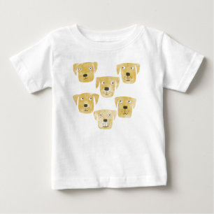 T-shirt Pour Bébé Golden Labrador Retriever Dog