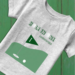 T-shirt Pour Bébé Golf Boy 1er Anniversaire
