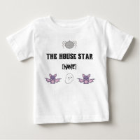 Goth famille bébé avec chauves-souris fantôme et a