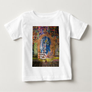 T-shirt Pour Bébé Graffiti - Prague
