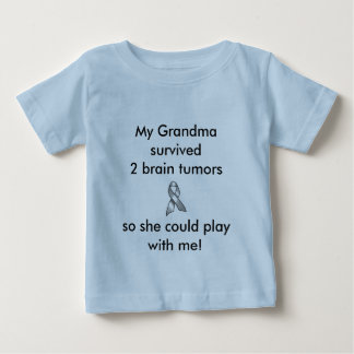 T-shirt Pour Bébé Grand-maman survécue