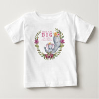 Grand petit un floral rose rêveur fait sur
