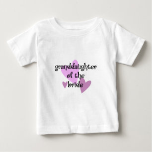 T-shirt Pour Bébé Grande fille de la mariée