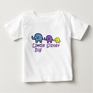 T-shirt Pour Bébé Grande soeur